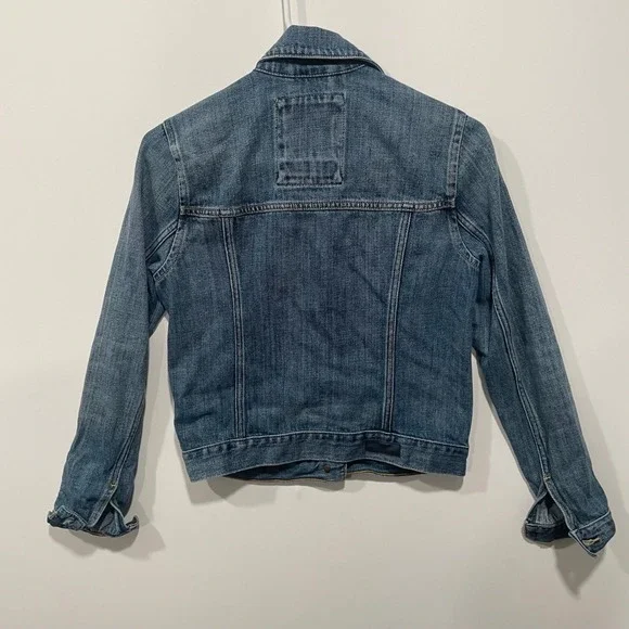 Abercrombie Fitch Classic Denim Jacket Blue Jean Women‎ XS - Picture 5 of 8
